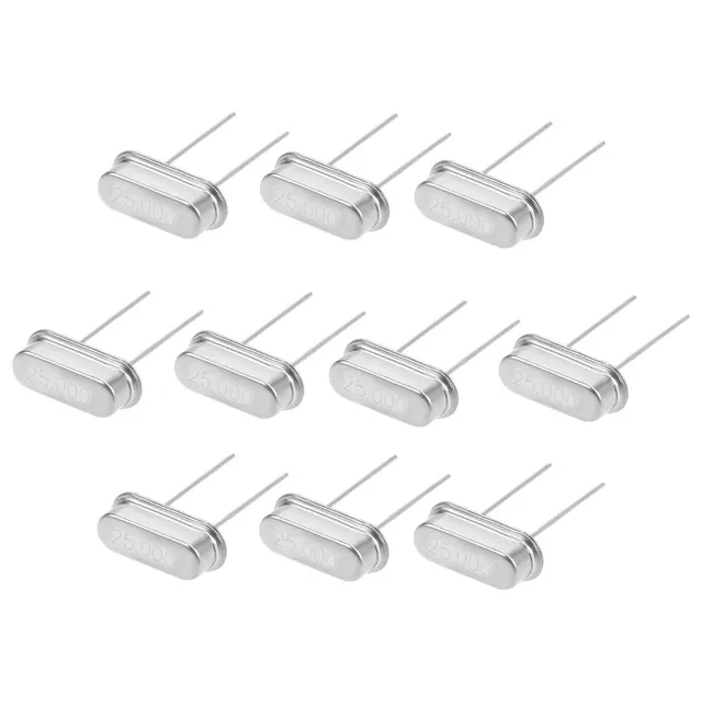 Sourcing Map quartz HC-49S oscillateur DIP 25 MHz 20ppm