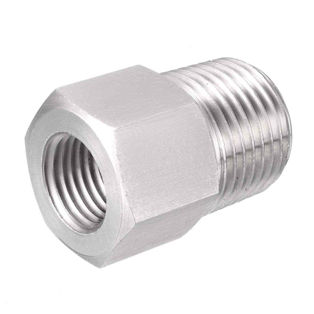 Sourcingmap adaptateur inox 1/2 NPT mâle M14x1,5 raccord