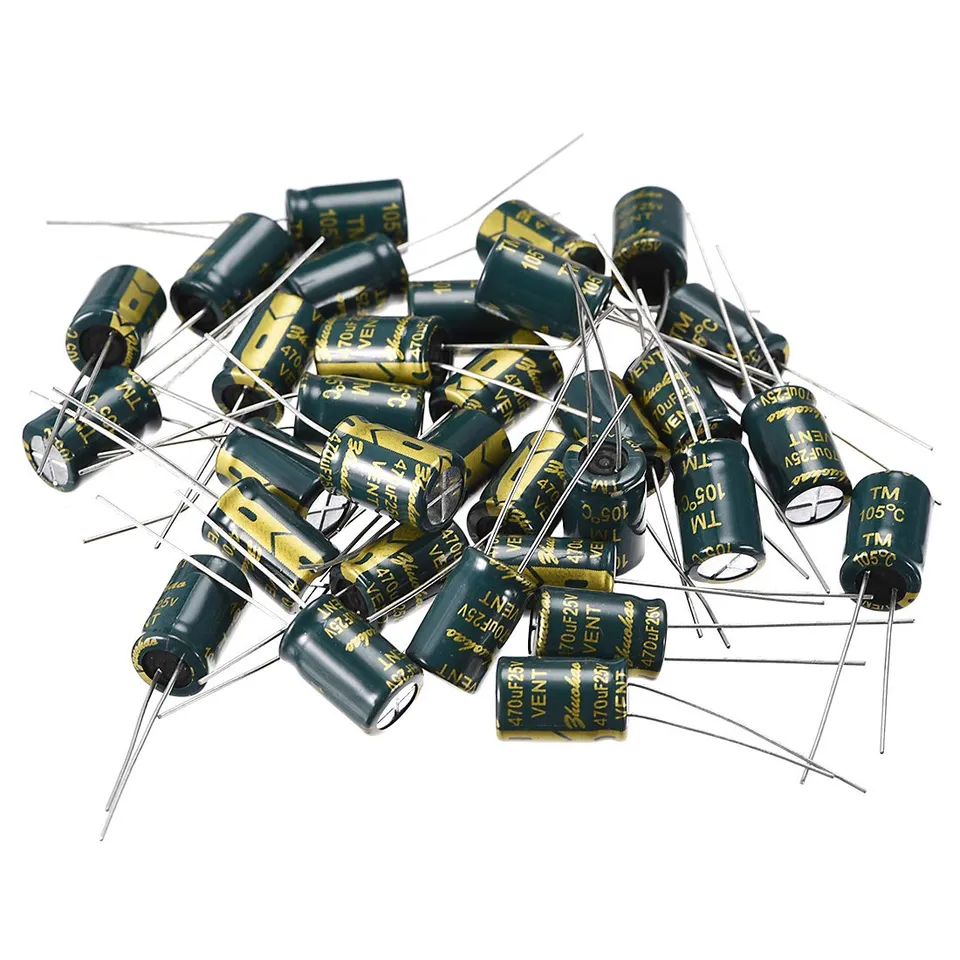 Sourcingmap 470uF 25V condensateur électrolytique 8x12mm lot 35