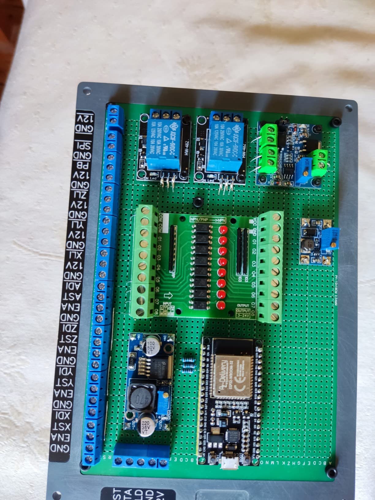 Sourcing Map Carte PCB 12x18cm simple face lot 2 FR4
