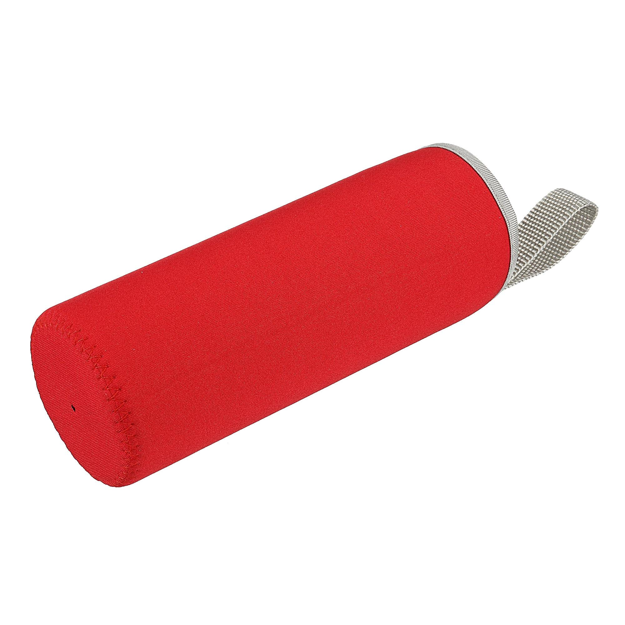 Sourcing Map Housse bouteille néoprène 500ml rouge lot 8 isotherme