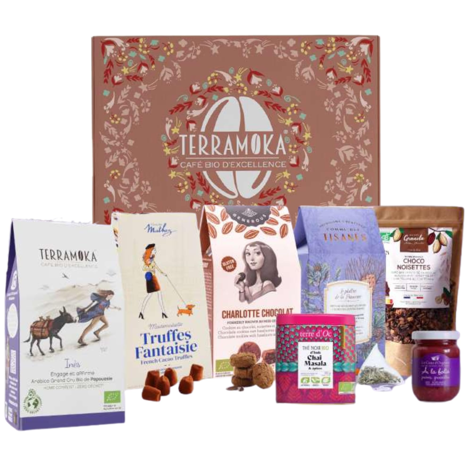Terramoka Inès Coffret Gourmand Café Papouasie Bio