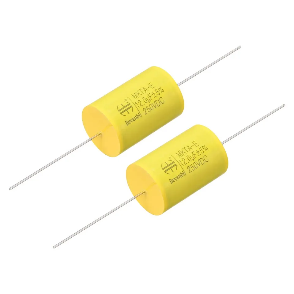 Sourcing Map Condensateur film polyester axial 12.0uF lot 2