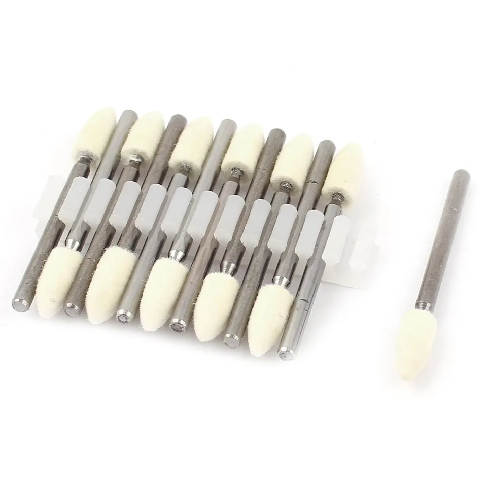 sourcing map Feutre à polir 5x10mm 12 pcs