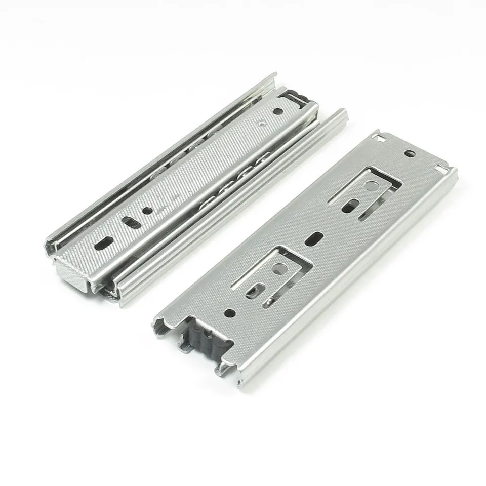 sourcingmap glissière tiroir télescopique 15,2 cm lot de 2