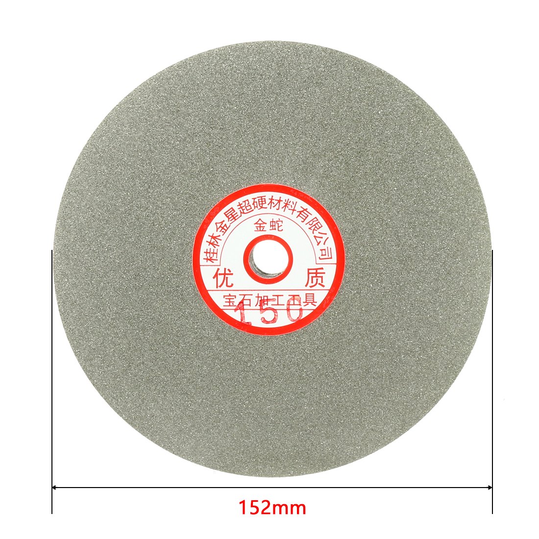 Sourcingmap Disque Diamant 152 mm Grain 150 Meule Polissage