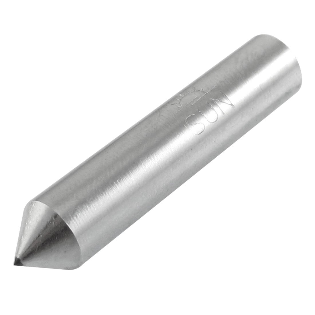 Sourcing Map Industrial dresseur diamant 9,4x46 mm argent