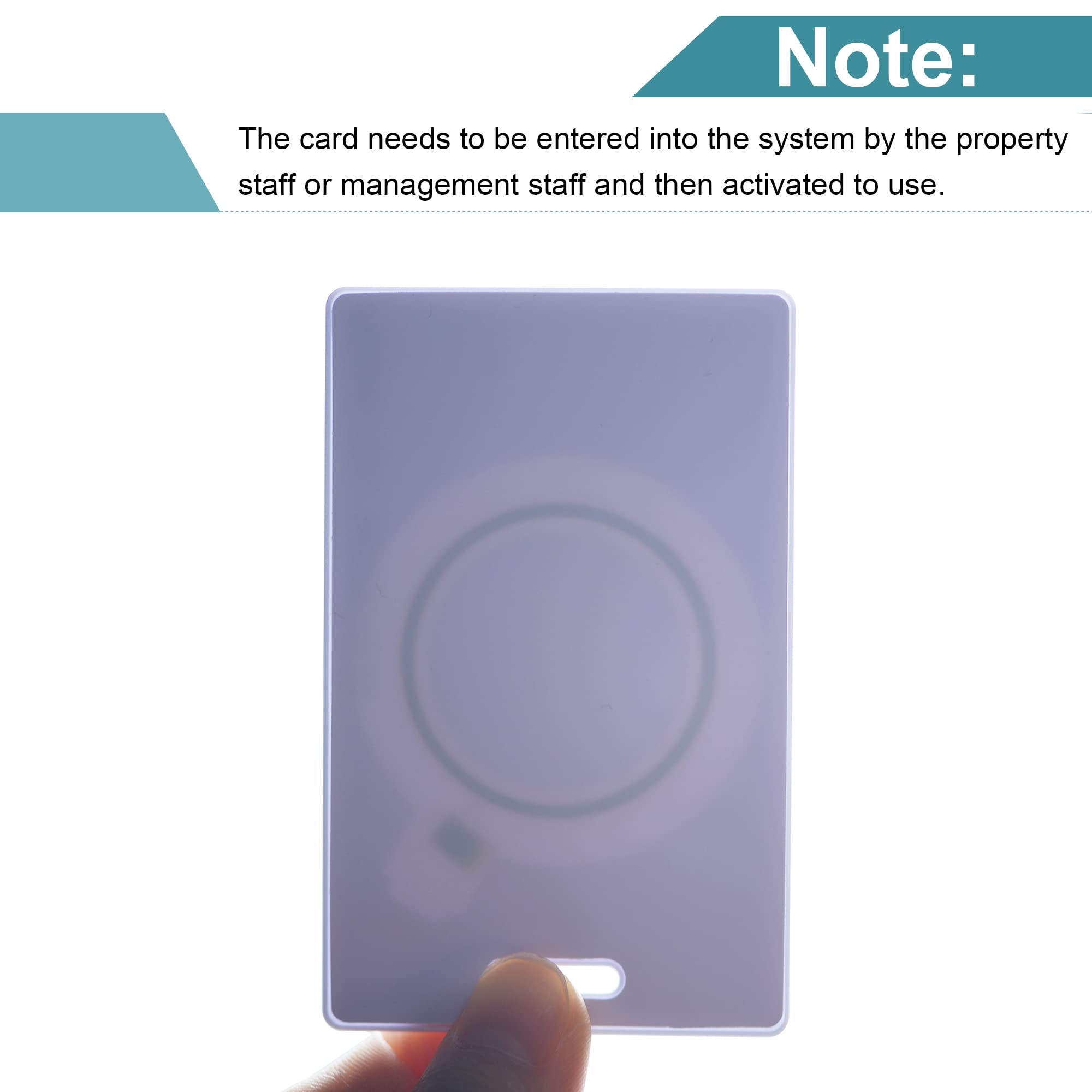 sourcingmap Electronics carte RFID TK4100 blanche lot de 10