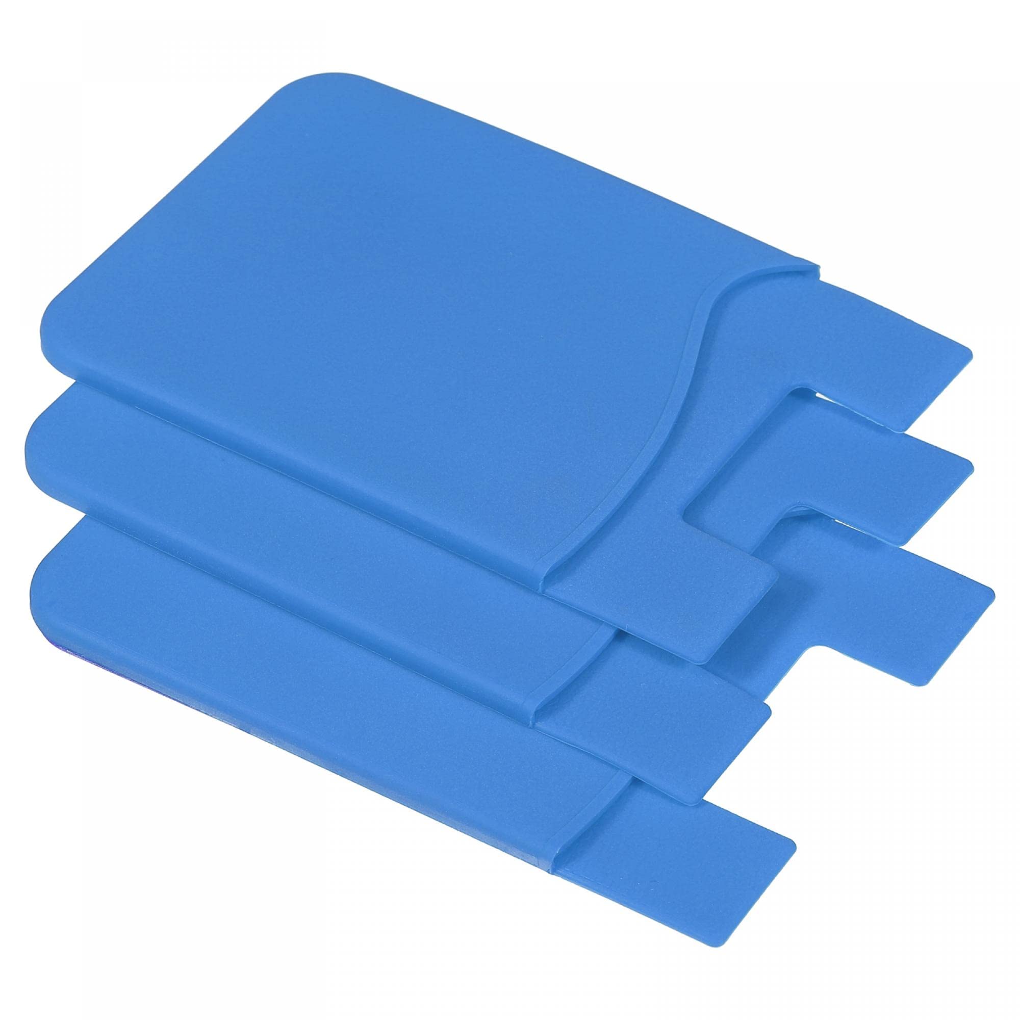 Sourcing Map Electronics porte-carte téléphone bleu ciel lot 3