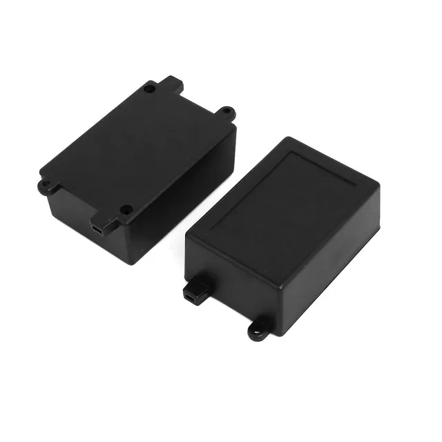 sourcing map Electronics boîte de jonction IP65 noir 2 pièces ABS