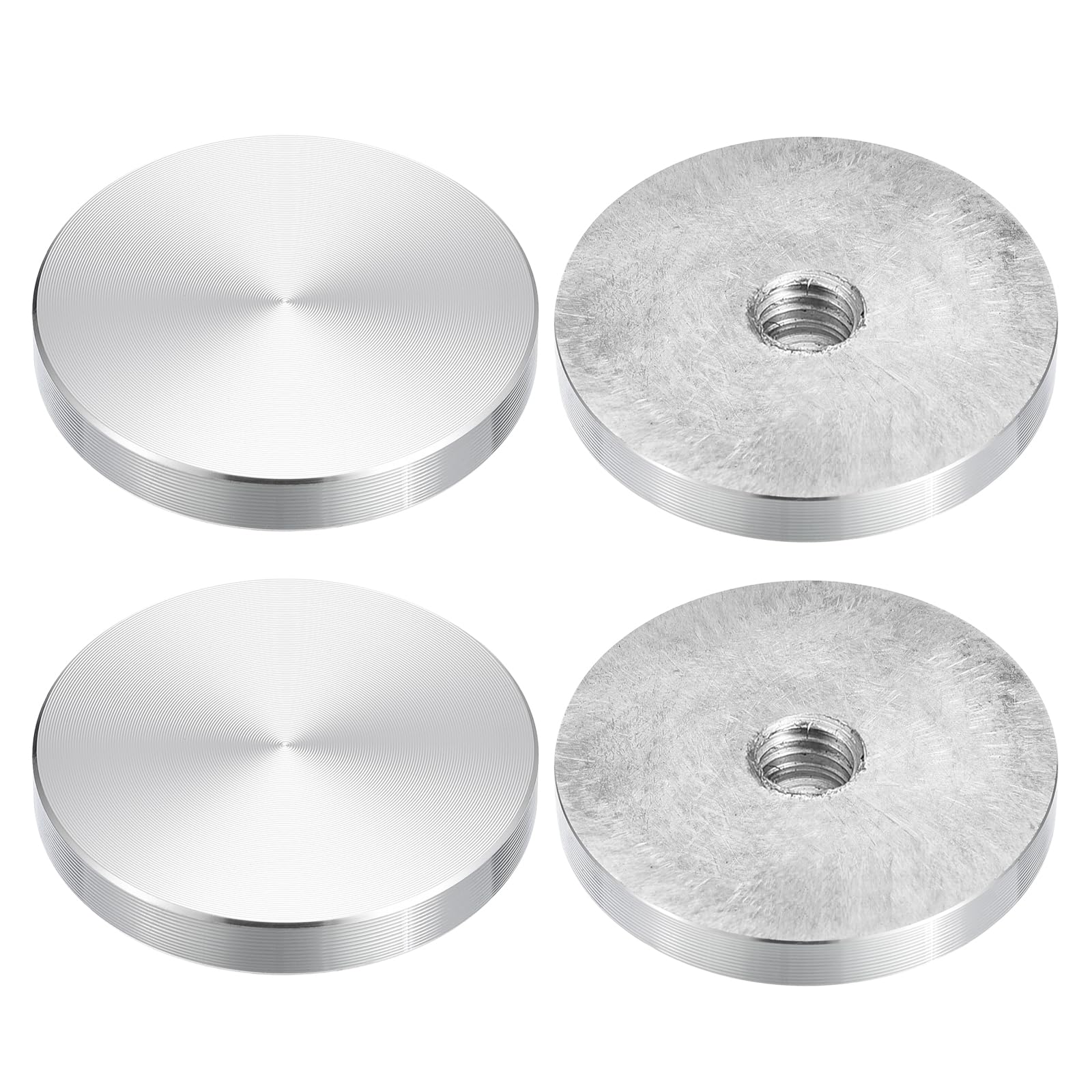 Sourcing Map Industrial disque aluminium 50mm M10 lot 4