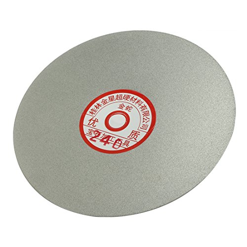 sourcing map Industrial disque diamant 15,2 cm grain 240 plat