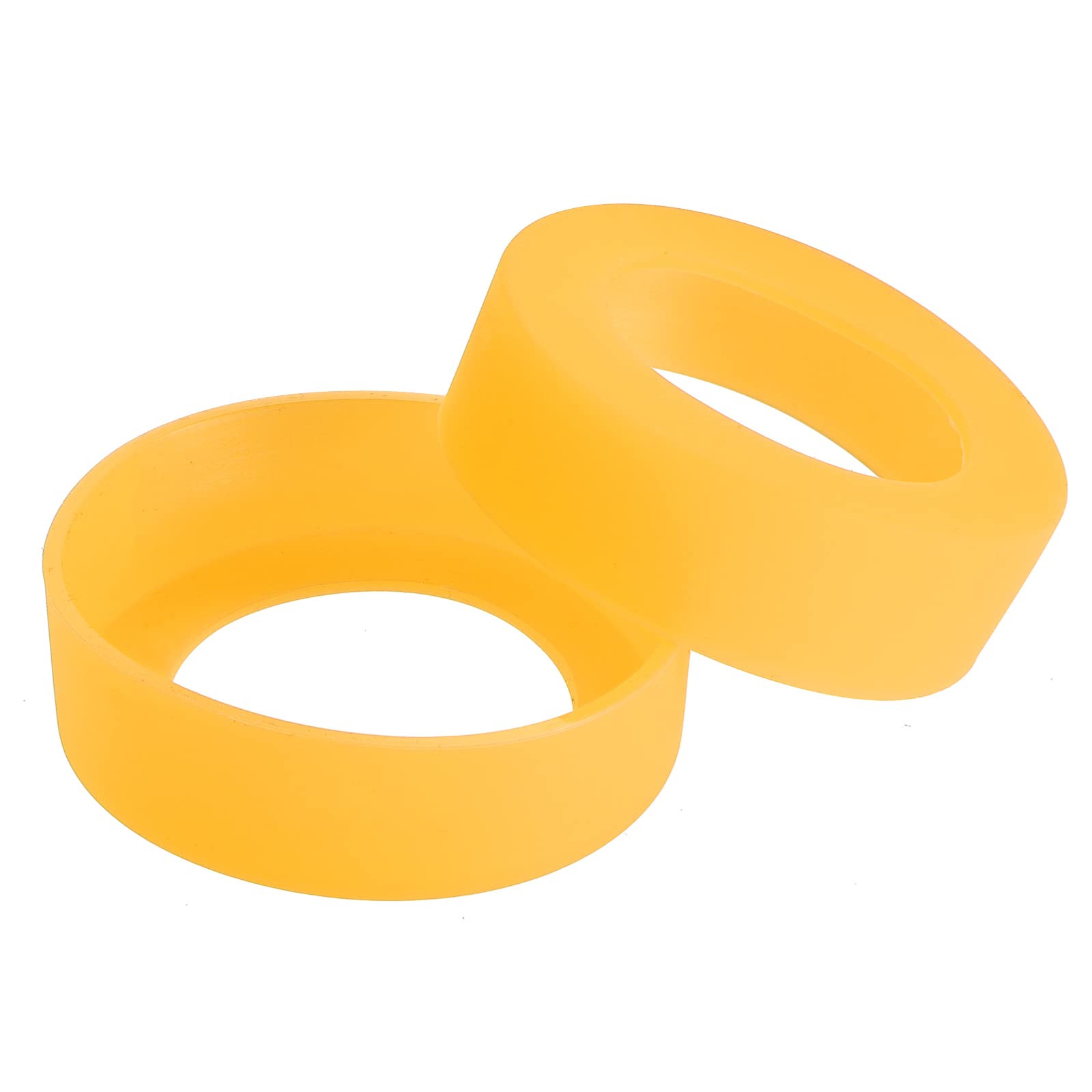 Sourcing Map Home Protège-bouteille Silicone 62mm Orange Lot 2
