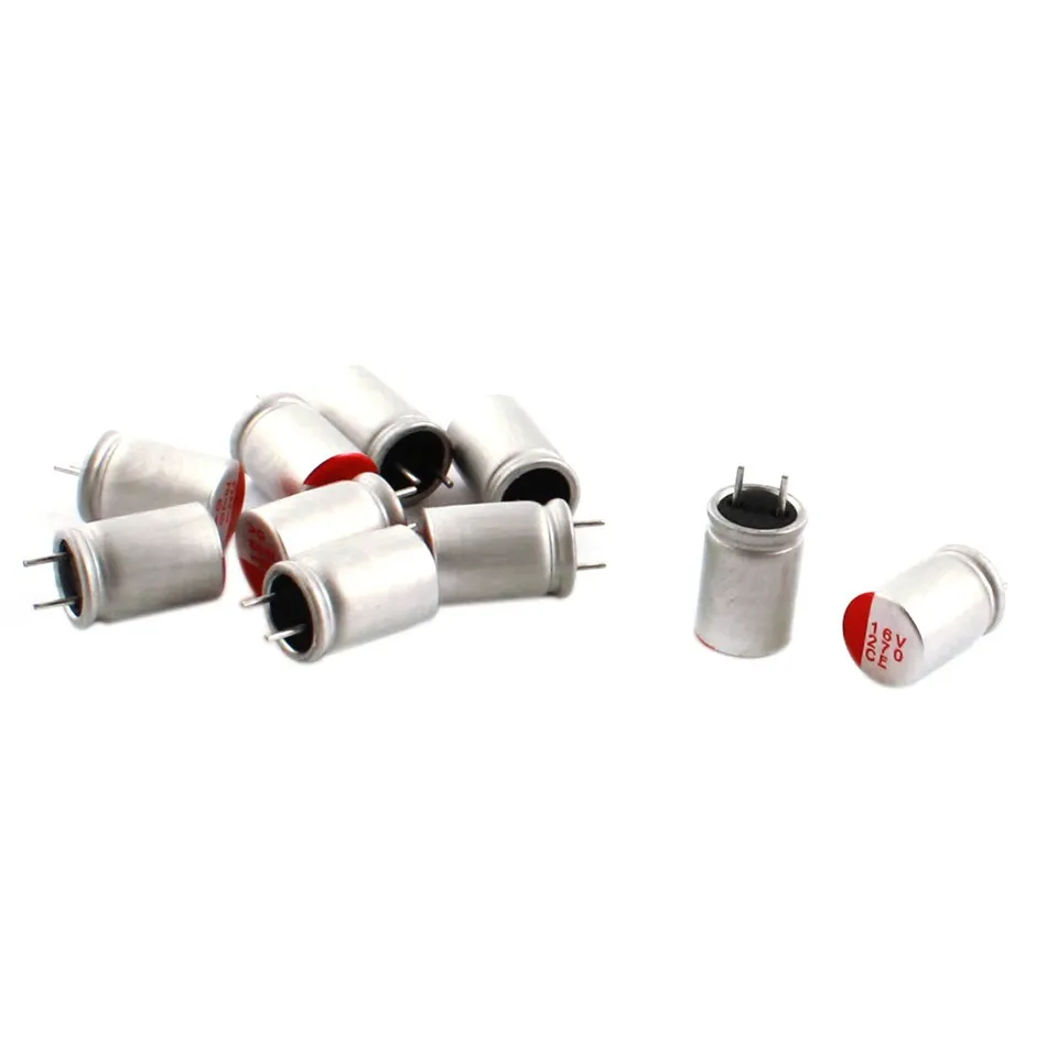 sourcingmap condensateur alu 270uF 16V lot 10 solide