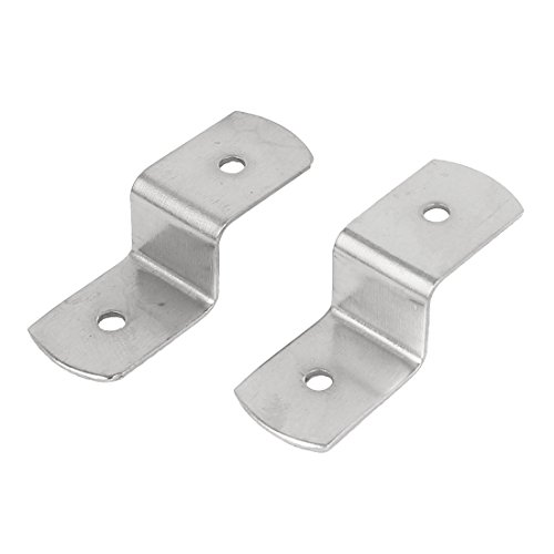 Sourcing Map support cadre photo Z métal argent 10 pcs