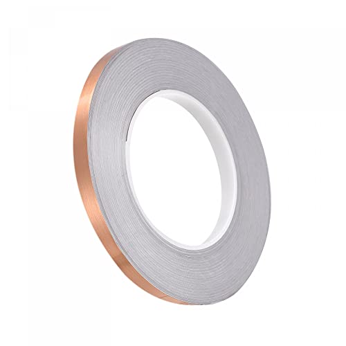 sourcing map Home & Garden ruban adhésif carrelage rose or 8mm x 50m