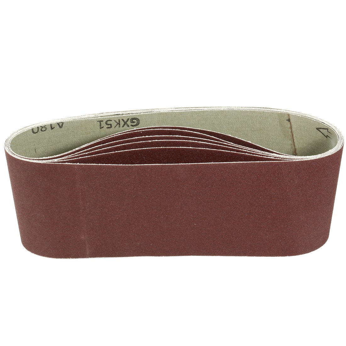 SOURCINGMAP Patins mousse ponceuse 18,7x9 cm lot 10