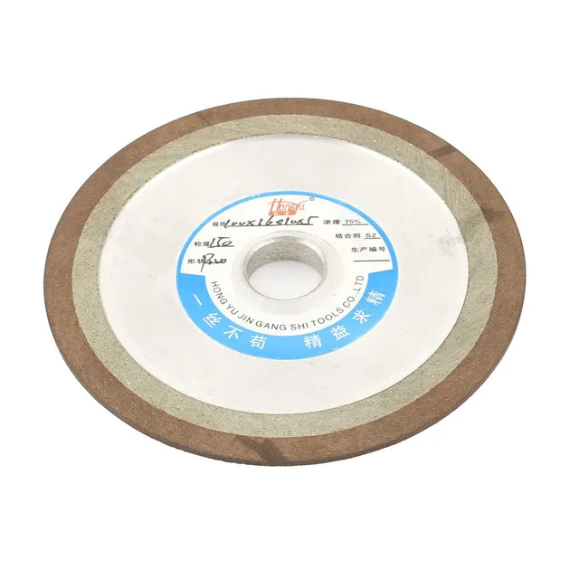 Sourcing Map Industrial meule boisseau diamant 100 mm grain 150