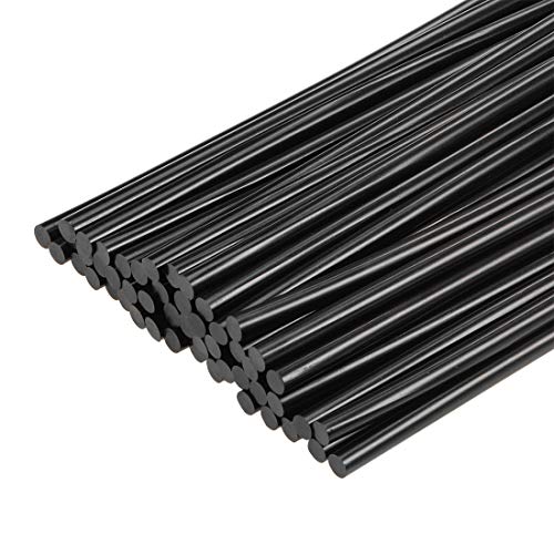 Sourcingmap Bâton Colle Chaude Noire 200x11mm Lot 50
