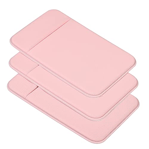 Sourcing Map Electronics porte-carte téléphone extensible rose lot 3