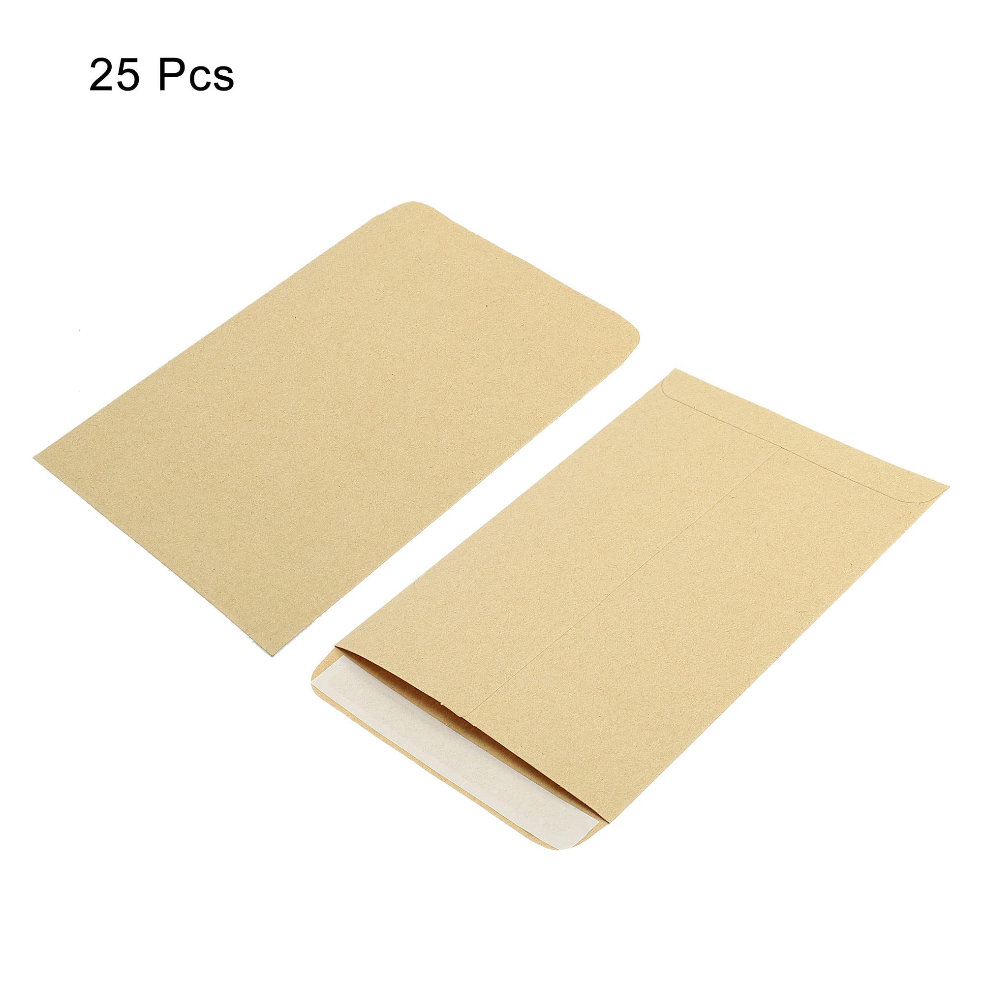 sourcing map #3 enveloppes jaunes 25 pièces autoadhésives 17,6x12,5 cm