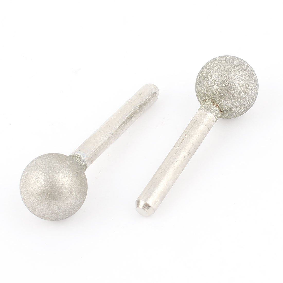 sourcingmap Pointe diamantée boule 18 mm tige 6 mm lot de 2
