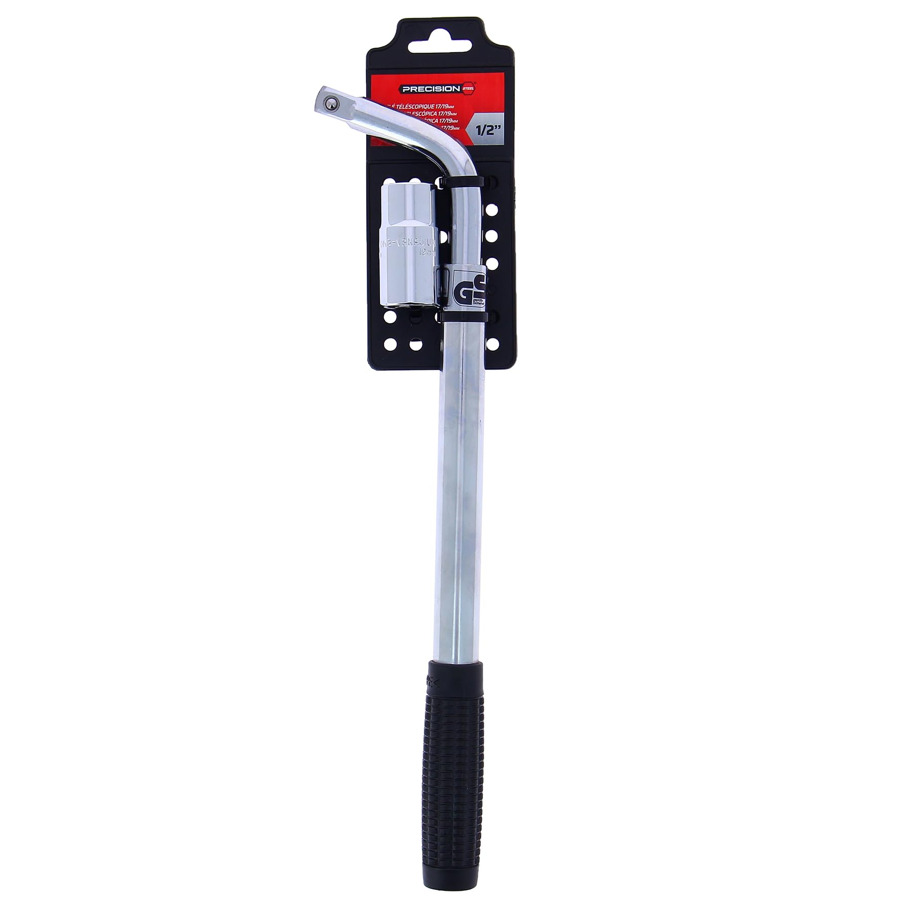 PRECISION STEEL Clé démonte-roue télescopique 1/2" 17/19 mm