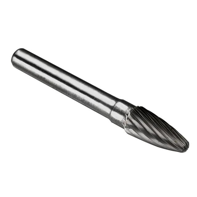 Sourcingmap fraise rotative carbure conique 8 mm tige 6 mm
