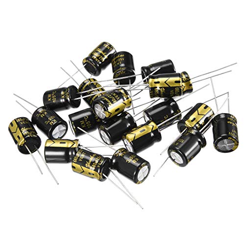 Sourcing Map condensateur électrolytique 680µF 25V lot de 20