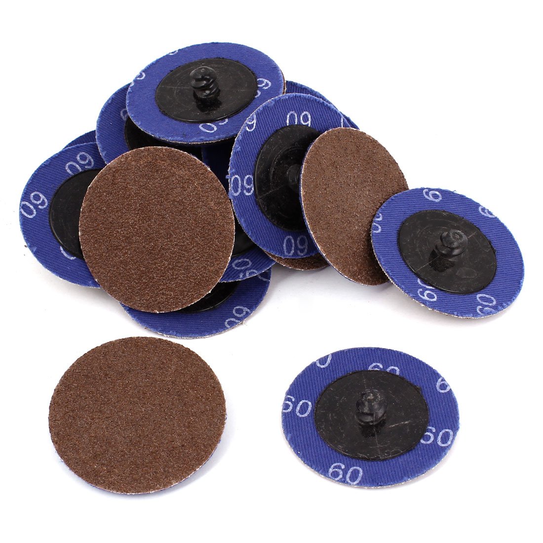 Sourcing Map Disque Abrasif Grain 60 50 mm Lot de 20
