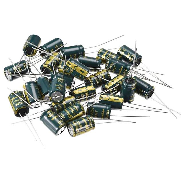 Sourcingmap 470uF 25V condensateur électrolytique 8x12mm lot 25