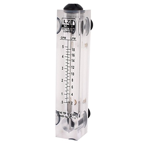 Sourcingmap LZT M-15 débitmètre eau 0,5-5 GPM 1/2 BSP