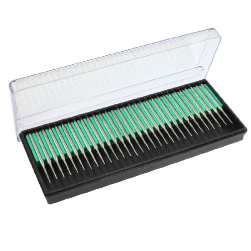 Sourcingmap Pointes diamant coniques 1 mm lot 30 meulage