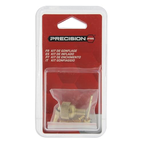PRECISION STEEL Kit de gonflage 5 pièces vélo auto