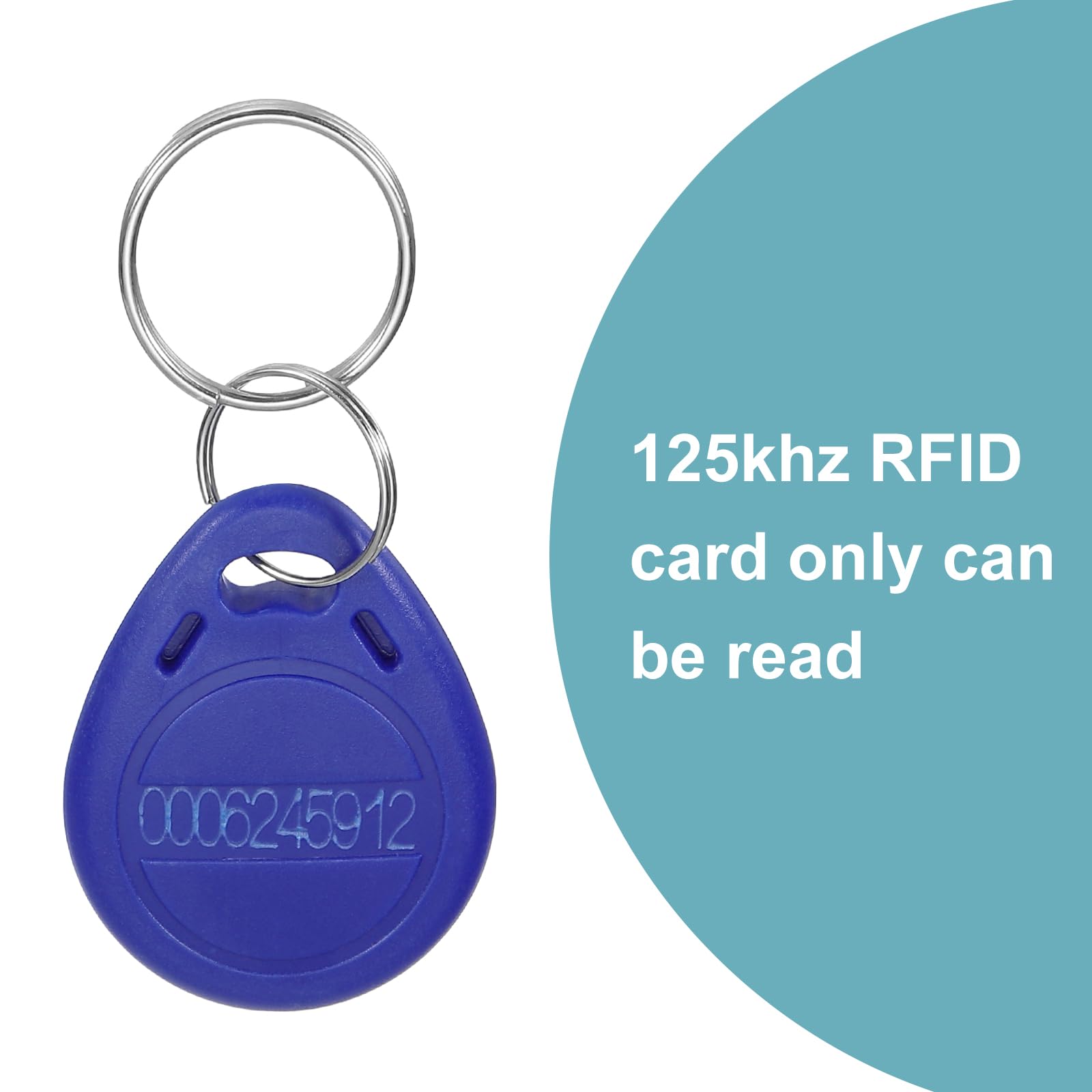 Sourcingmap Electronics badge RFID 125 kHz bleu lot de 20