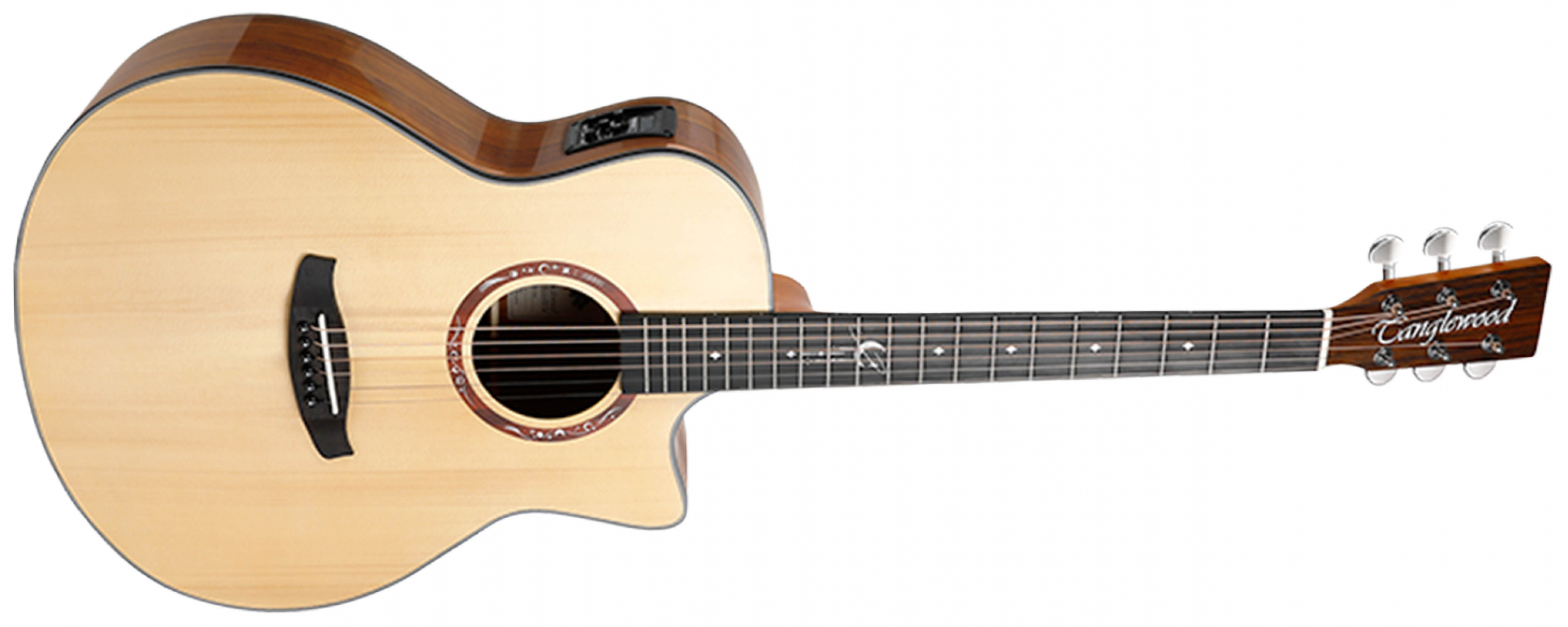 Tanglewood Lunastra T10G-NA E guitare acoustique naturelle