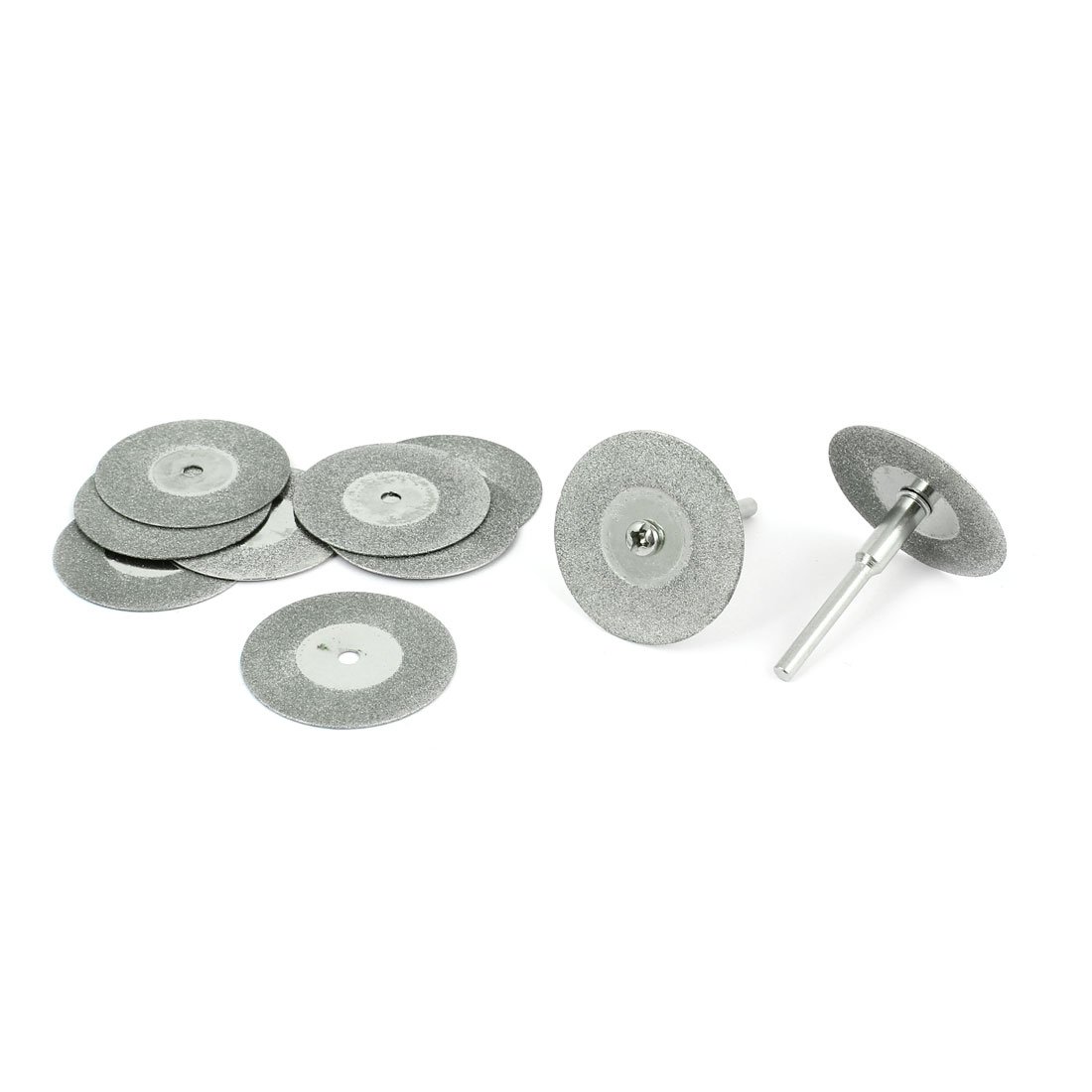 Sourcingmap Disque Diamant 30mm Meule 10 pcs + Mandrins