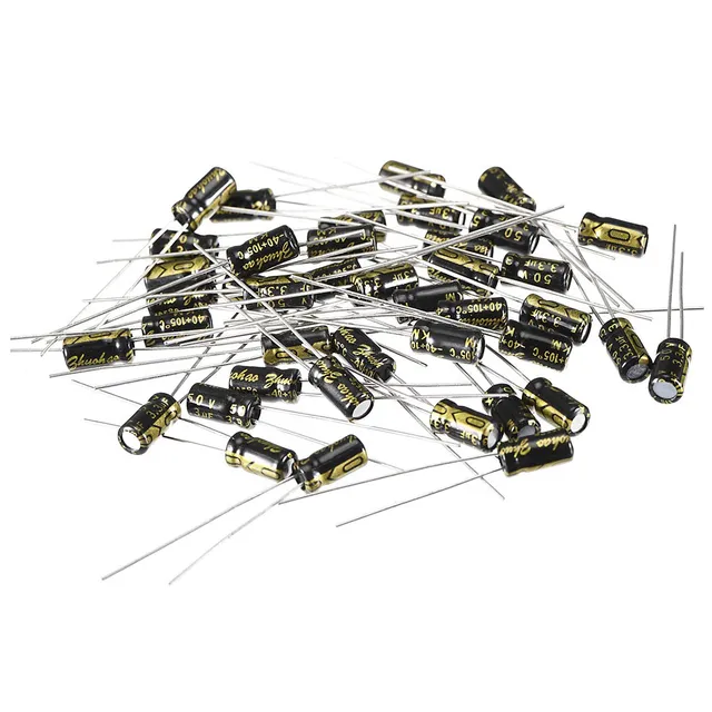 Sourcingmap 3.3uF 50V condensateur électrolytique 4x7mm lot 30