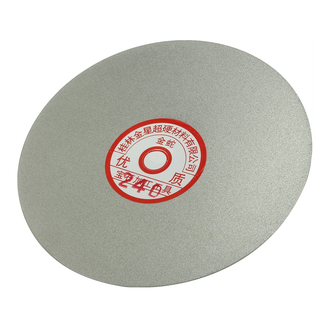 sourcing map Industrial disque diamant 15,2 cm grain 240 plat