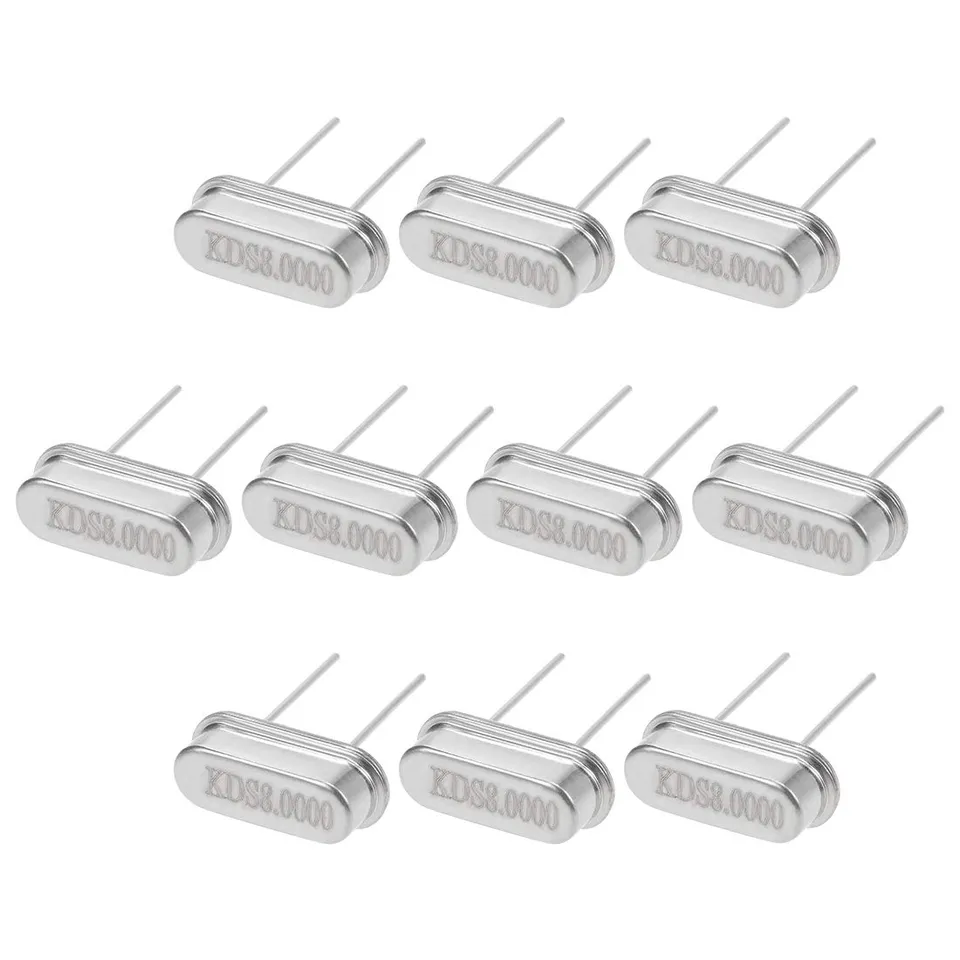 sourcing map HC-49S 8 MHz quartz oscillateur DIP 2 broches 20pF