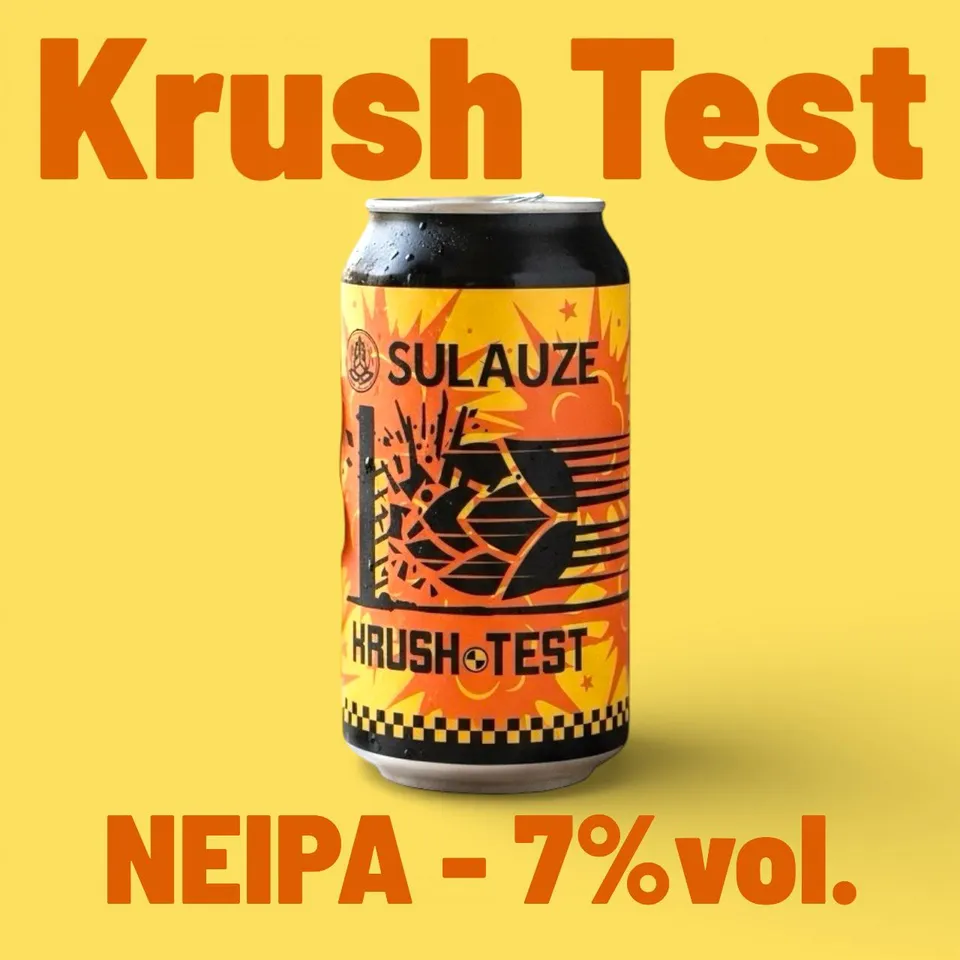 Brasserie de Sulauze Krush Test bière NEIPA mangue 7°