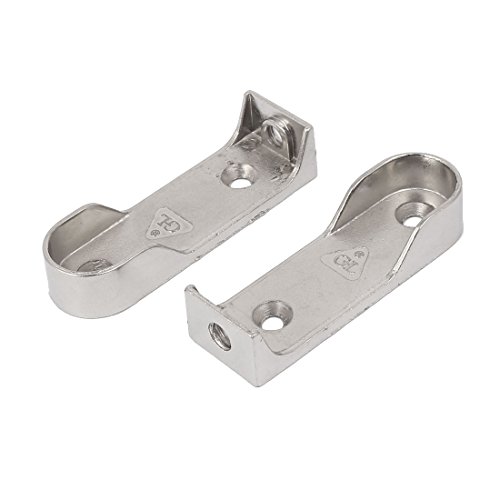 Sourcingmap Home & Garden support tringle penderie 16mm lot de 2