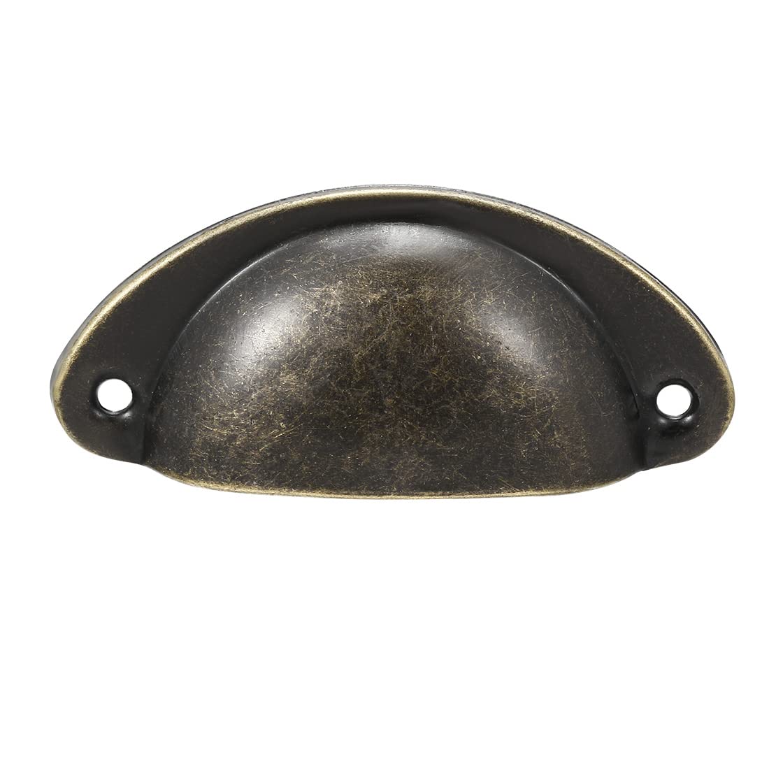 Sourcing Map Home poignée coquille laiton 81 mm lot 8