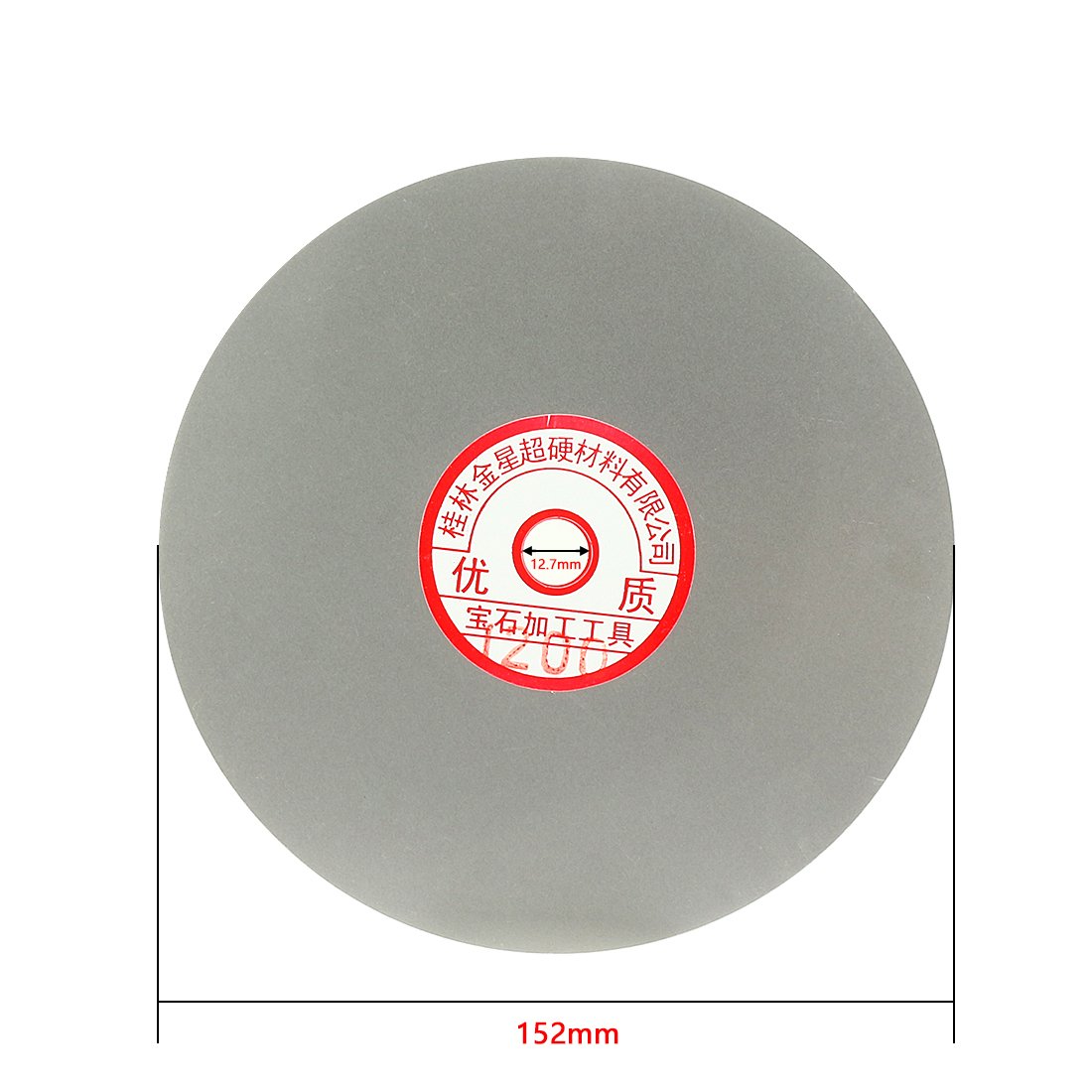 Sourcingmap Industrial roue polissage plate 15,2cm grain 1200