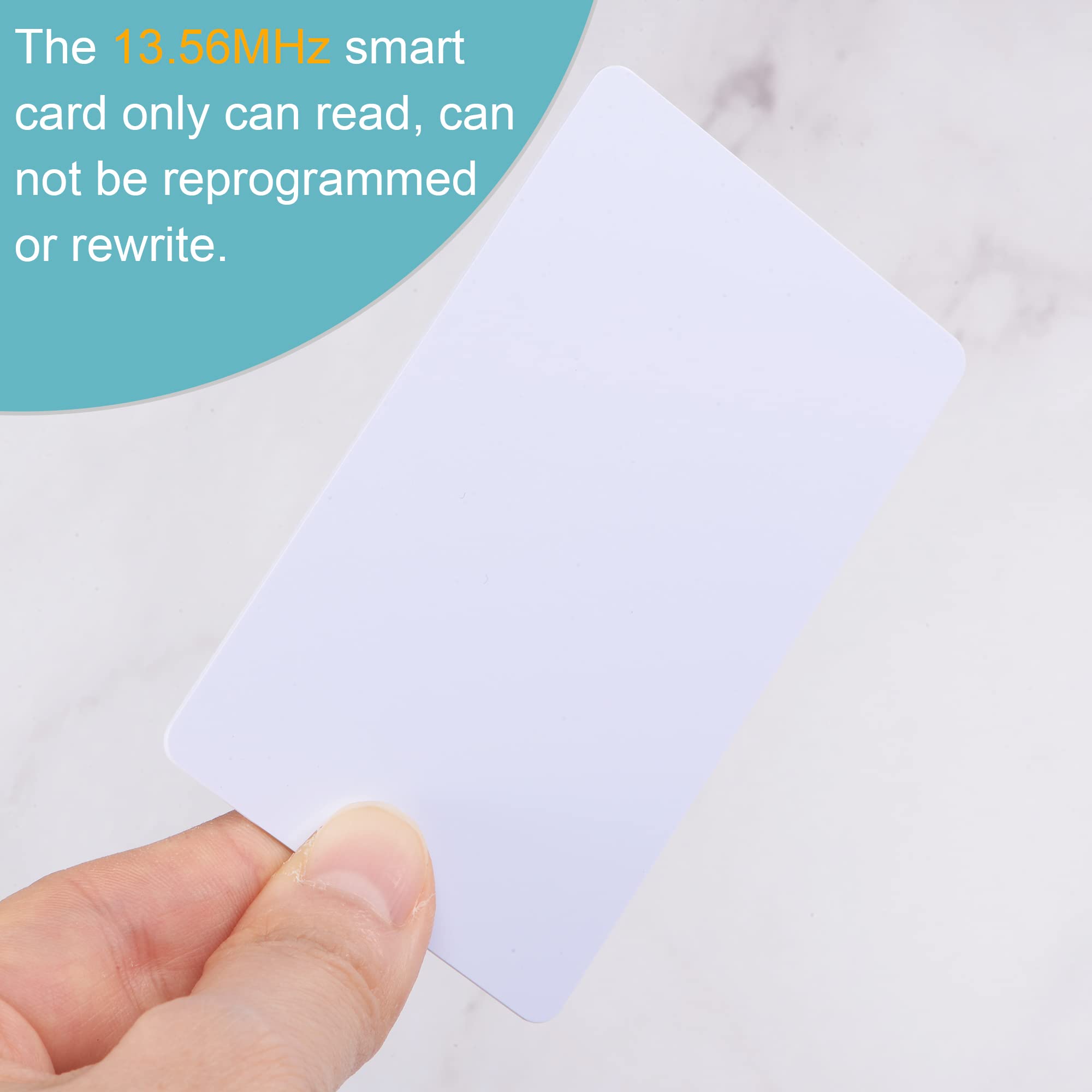sourcingmap Electronics carte RFID 13,56MHz blanche lot de 10