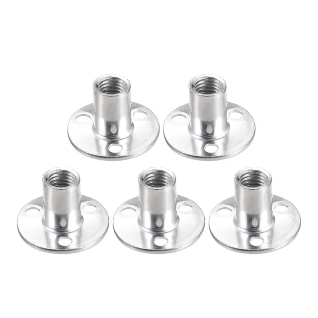 Sourcing Map Home Écrou T Bride M12x40x2.5mm 5pcs Acier