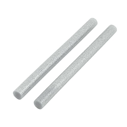 Sourcing Map 5 bâtons colle chaude 11x150mm argentés