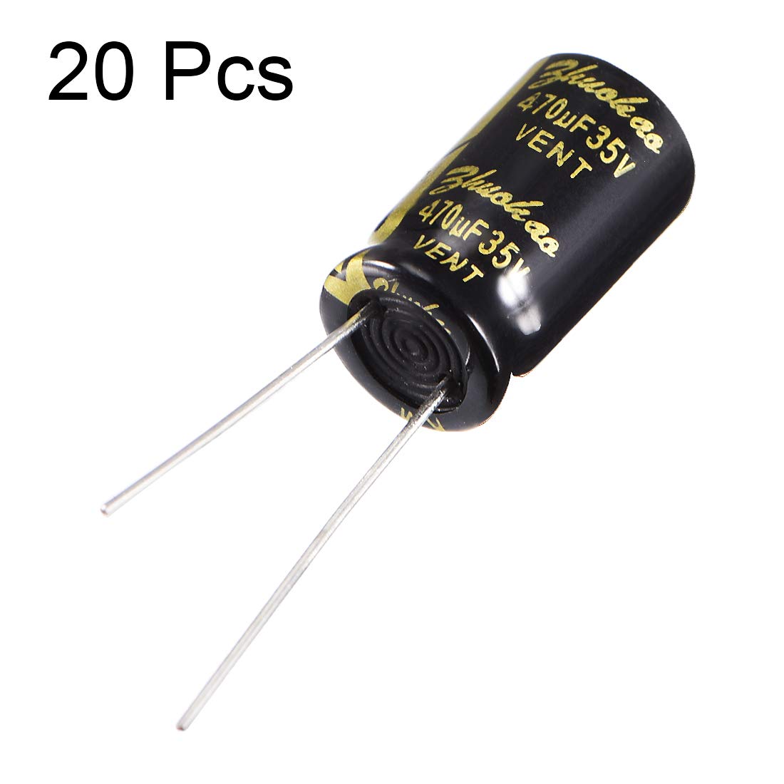 Sourcing Map condensateur électrolytique 470µF 35V lot de 20