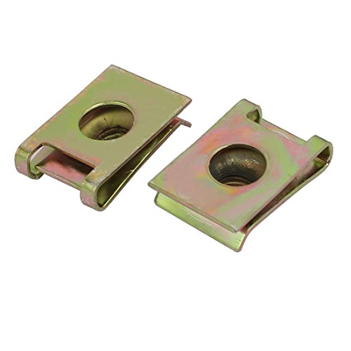 sourcingmap écrou en U M6 clips carénage lot de 25