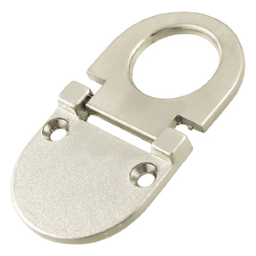 Sourcingmap Home & Garden poignée anneau tiroir argent 36 mm
